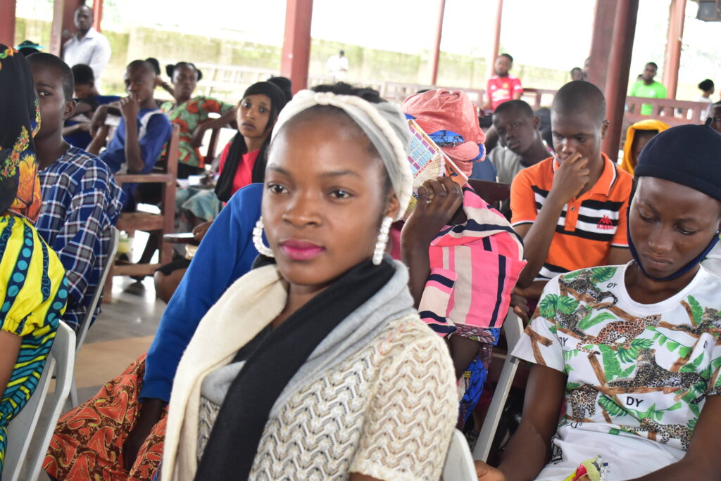 Young people at a Christ Way Ministries International fellowship meeting